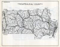 Trempealeau County Map, Wisconsin State Atlas 1933c